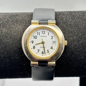 Gold & Gray Timex Watch